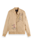 Scotch & Soda Printed Harrington jacket MDL-CRP