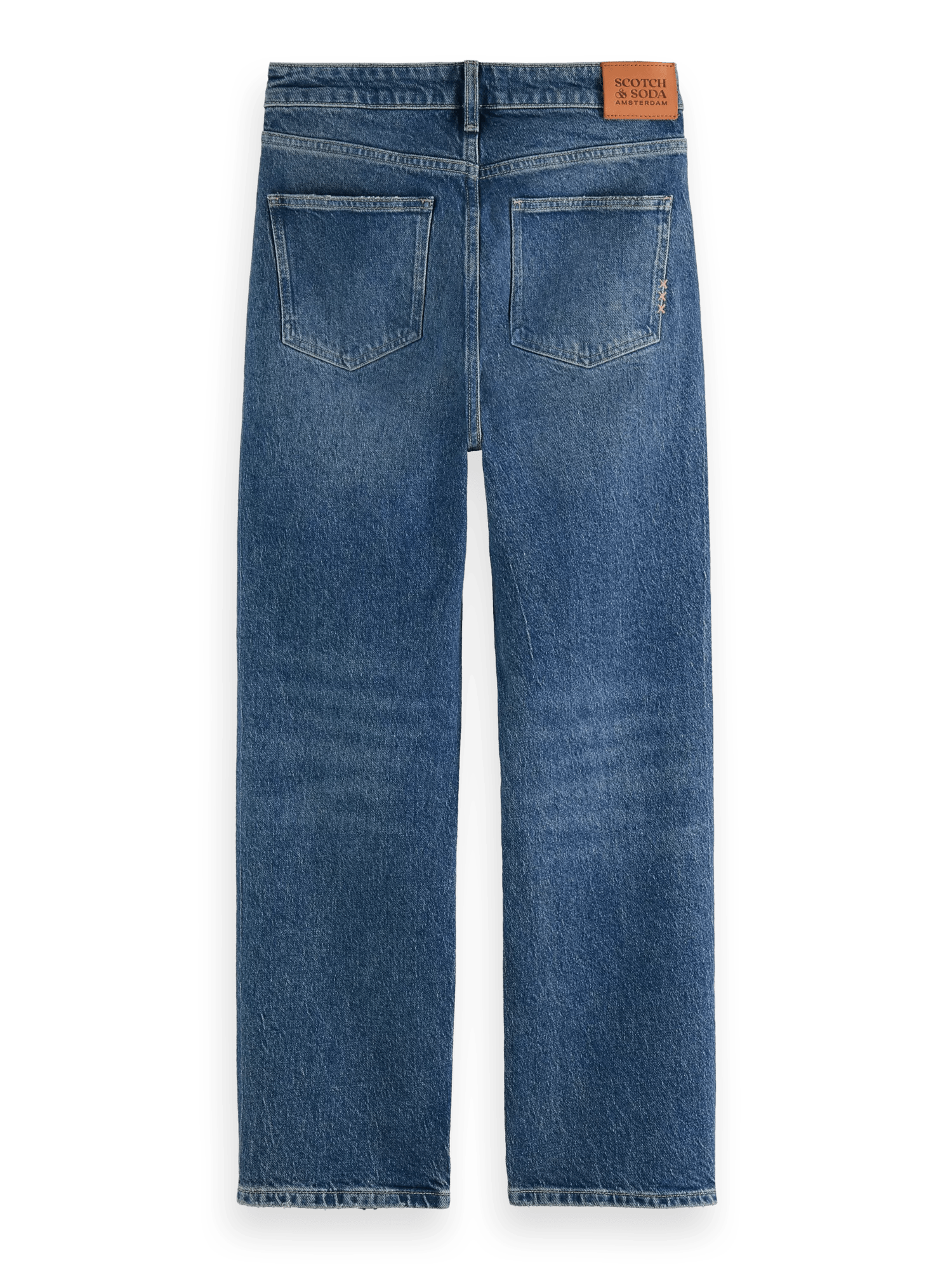 The Sky high-rise straight leg jeans