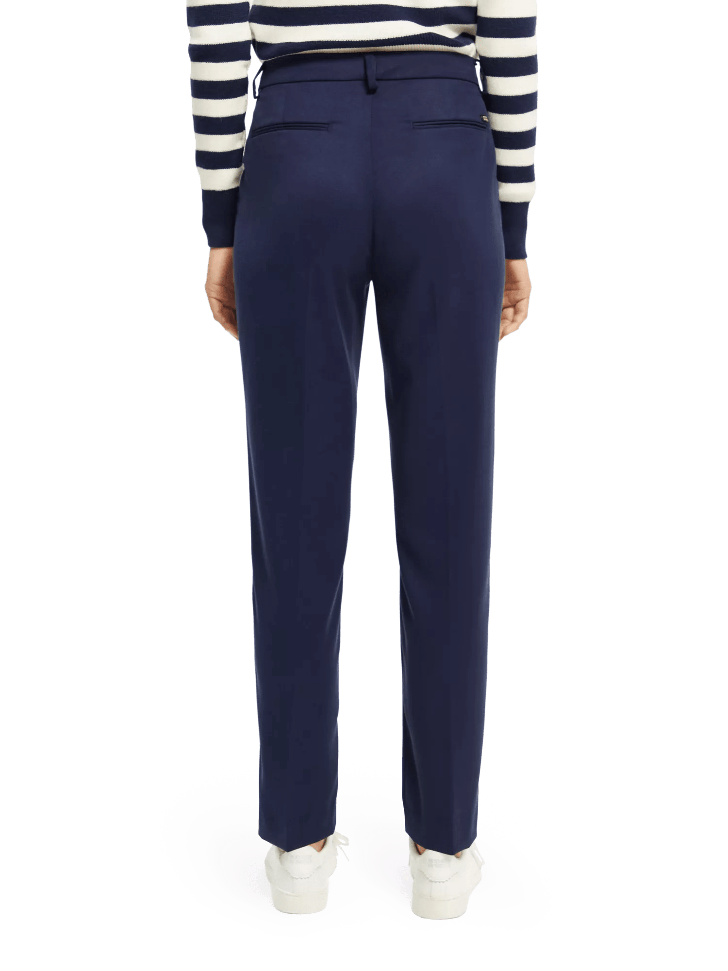 Mid-Rise Slim Fit Trousers