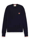 Scotch & Soda Merino wool crewneck sweater MDL-CRP