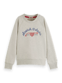 Scotch & Soda Sweatshirt mit normaler Passform und Stickerei FNT