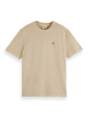 Scotch & Soda T-shirt met normale pasvorm en ronde hals MDL-CRP