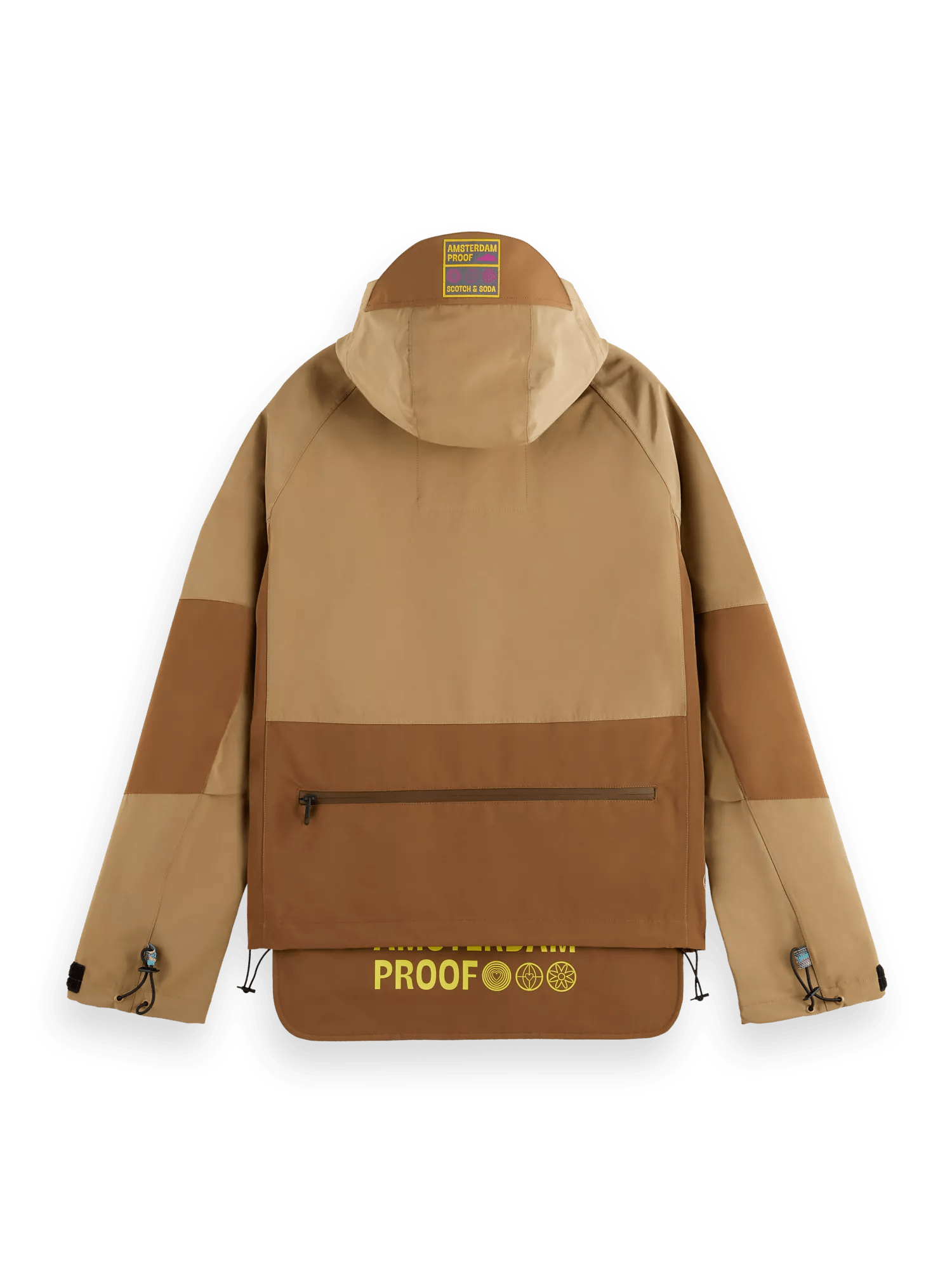 Scotch & Soda Amsterdam proof Raincoat - Foldable Jacket BCK