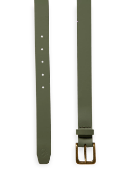 Scotch & Soda ESSENTIALS Recycled leather belt DTL1