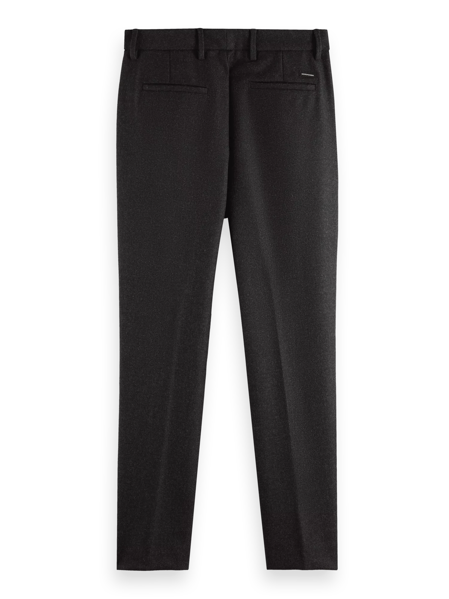 Scotch & Soda Pleated wool-blended dress trousers BCK