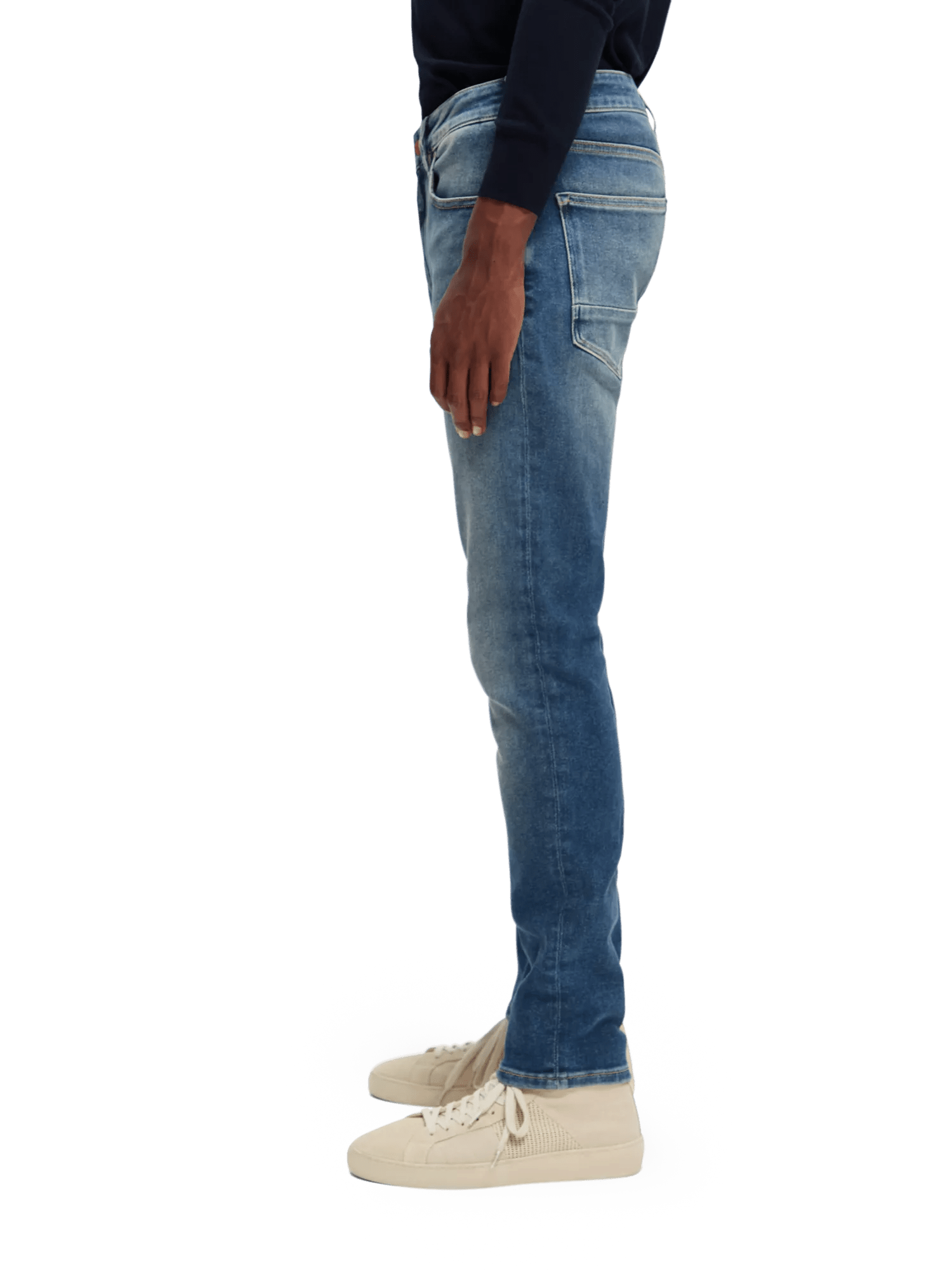 Scotch & Soda Seasonal Essentials Skim super slim jeans  — Everywhere Blue MDL-SDE