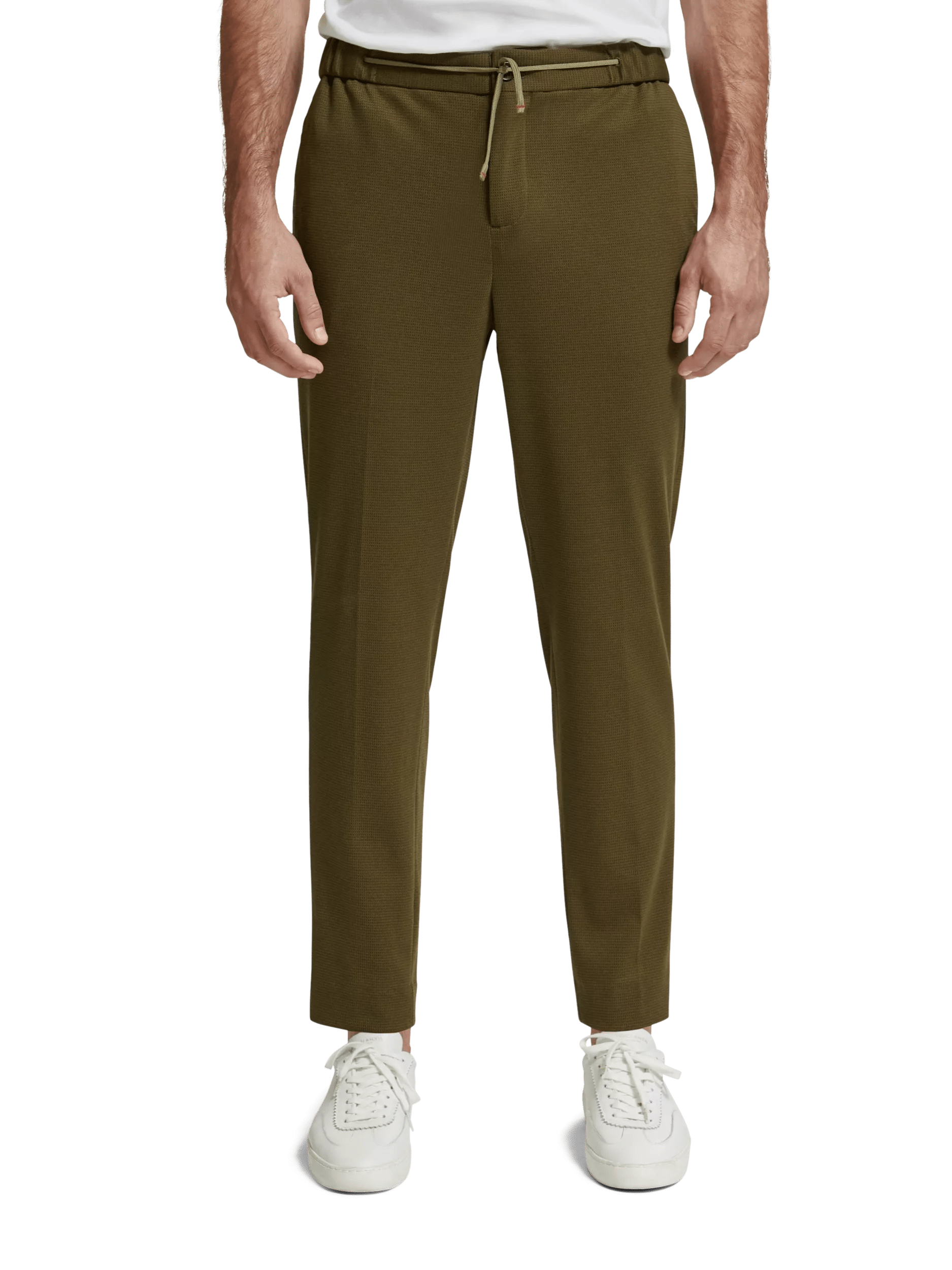 Scotch & Soda The Finch regular tapered-fit yarn-dyed knitted jogger FIT-CRP