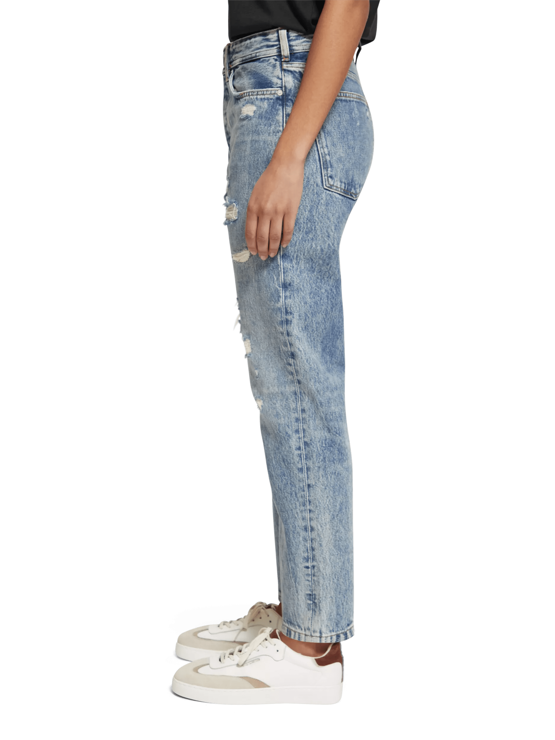 Scotch & Soda De Buzz mid-rise boyfriend fit jeans FIT-SDE