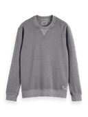 Scotch & Soda Garment-dyed crewneck sweatshirt FNT