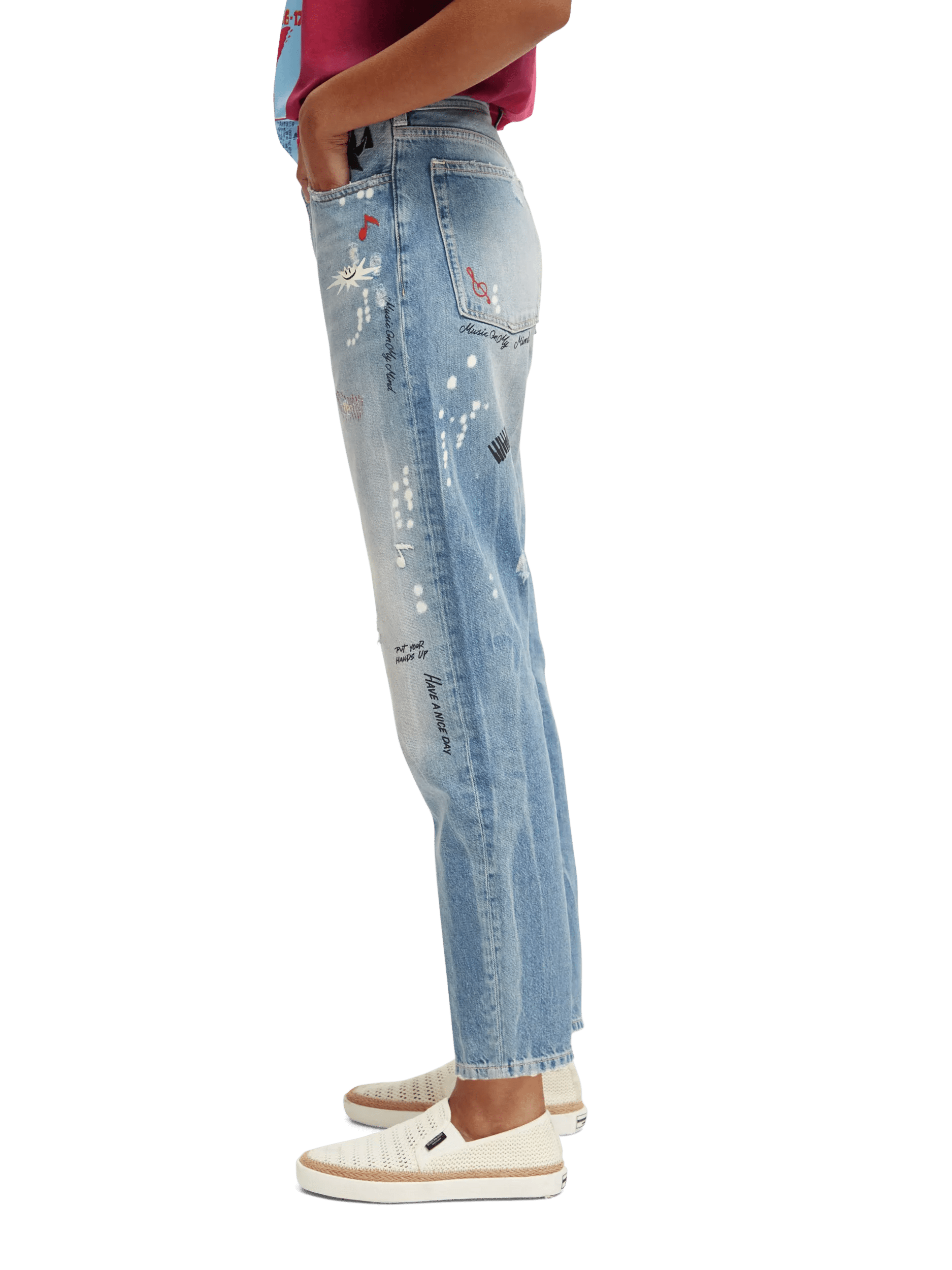 Scotch & Soda De Buzz boyfriend-fit jeans MDL-SDE