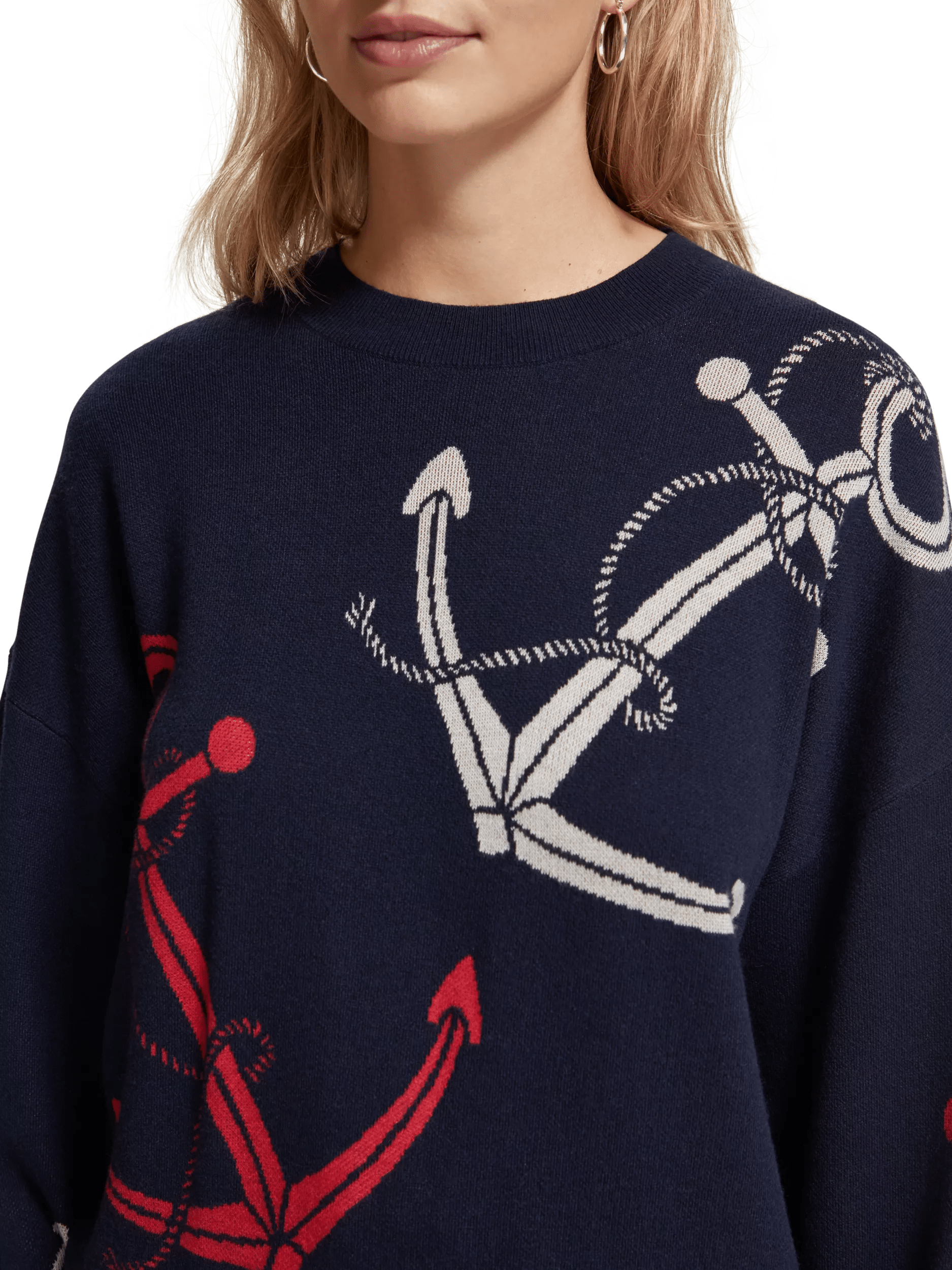 Scotch & Soda Graphic pullover sweater MDL-DTL1