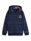 Scotch & Soda Striped hoodie NHD-CRP
