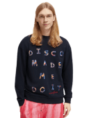 Scotch & Soda Relaxed fit artwork hoodie 23164293_MDL_CRP