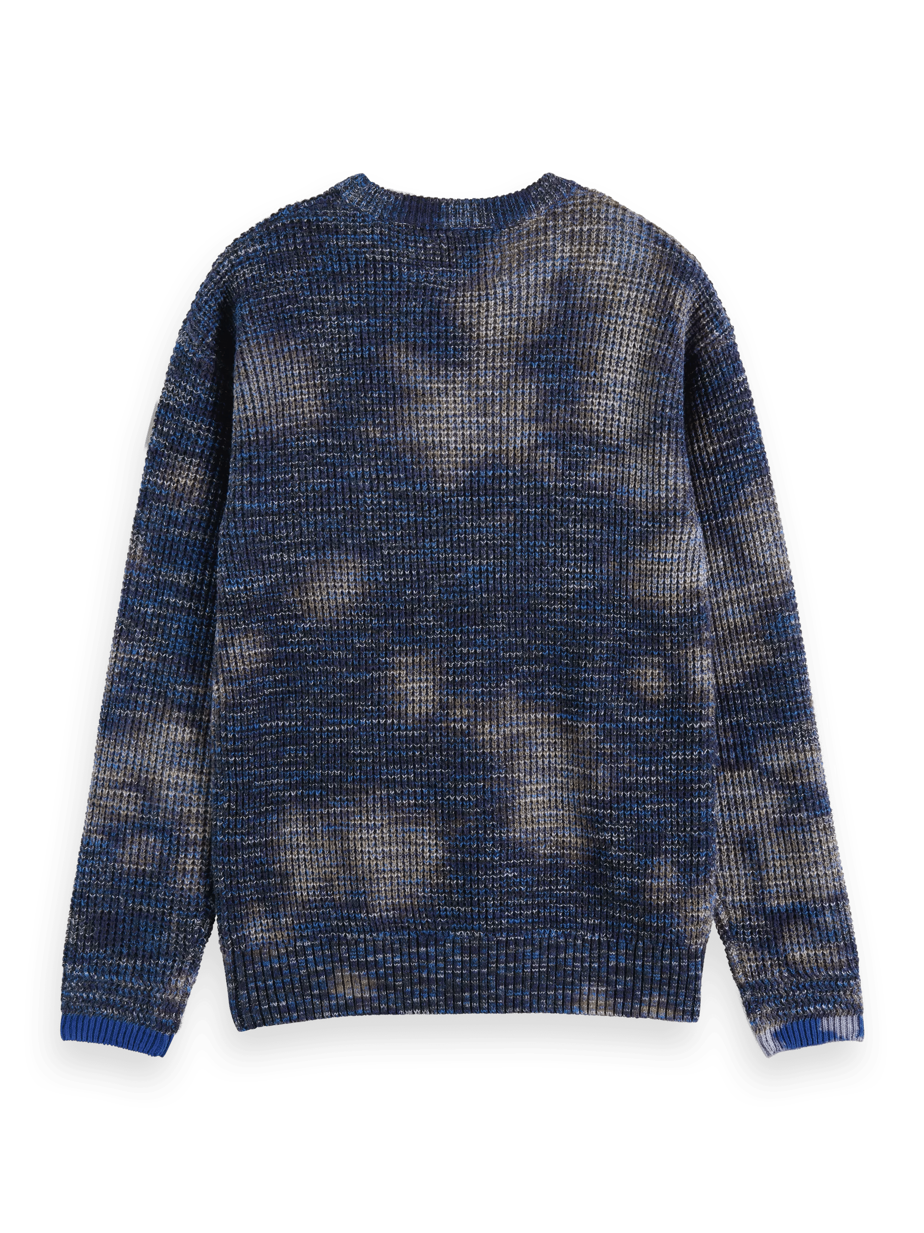 Scotch & Soda Waffle-knitted pullover sweater BCK