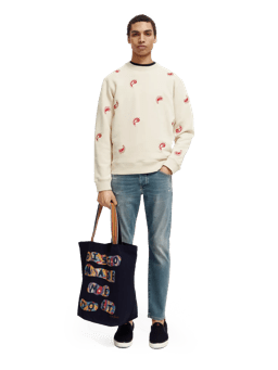 Scotch & Soda Regular fit embroidered sweatshirt MDL-FNT