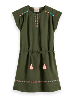 Scotch & Soda Embroidered kaftan dress FNT