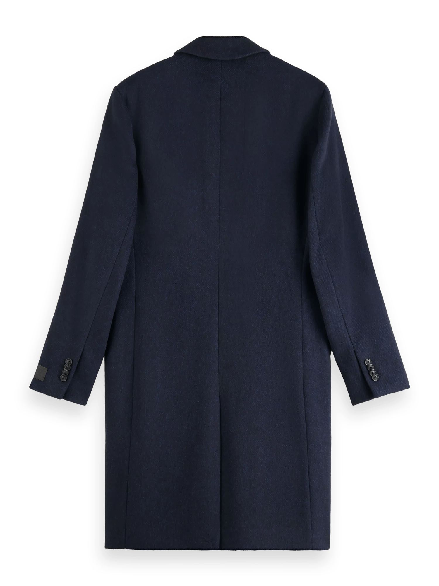 Wool-blended overcoat