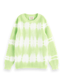 Scotch & Soda Tie-dyed washing crewneck pullover in Organic Cotton NHD-CRP