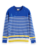 Scotch & Soda Breton striped pullover sweater MDL-CRP