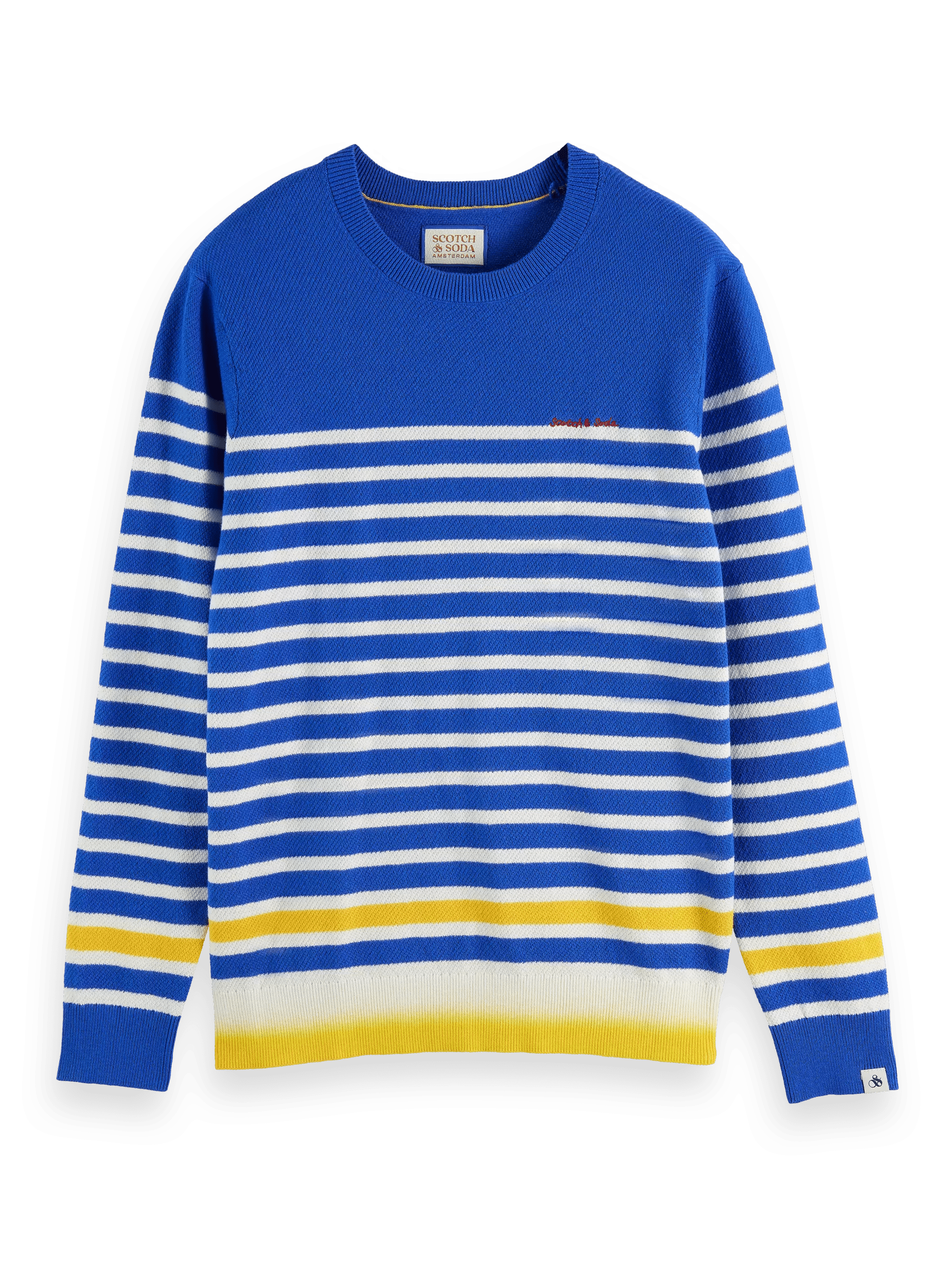 Scotch & Soda Breton striped pullover sweater FNT