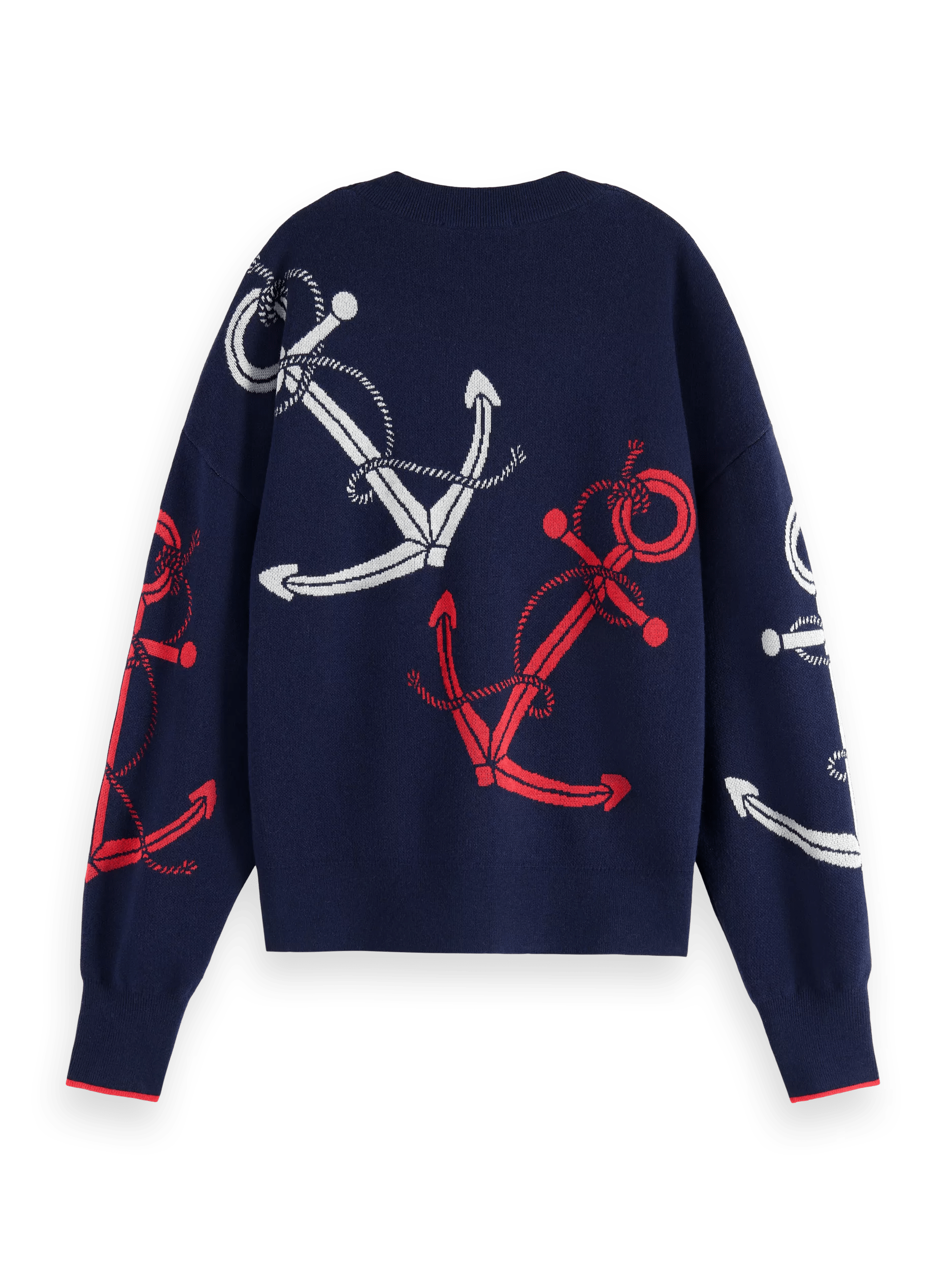 Scotch & Soda Graphic pullover sweater BCK