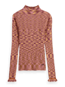Scotch & Soda Ribbed turtleneck sweater NHD-CRP