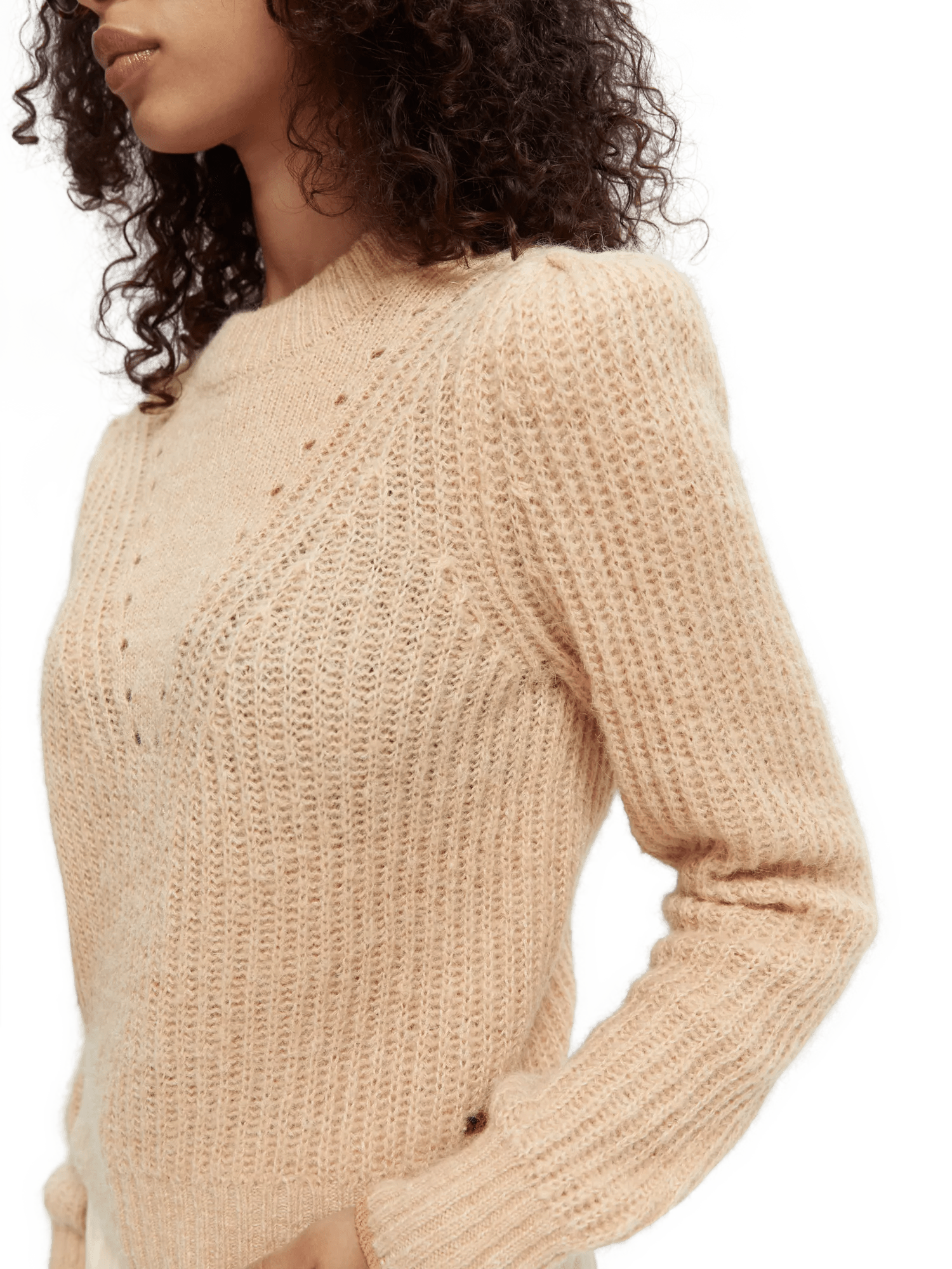Scotch & Soda Fuzzy knitted sweater NHD-DTL1