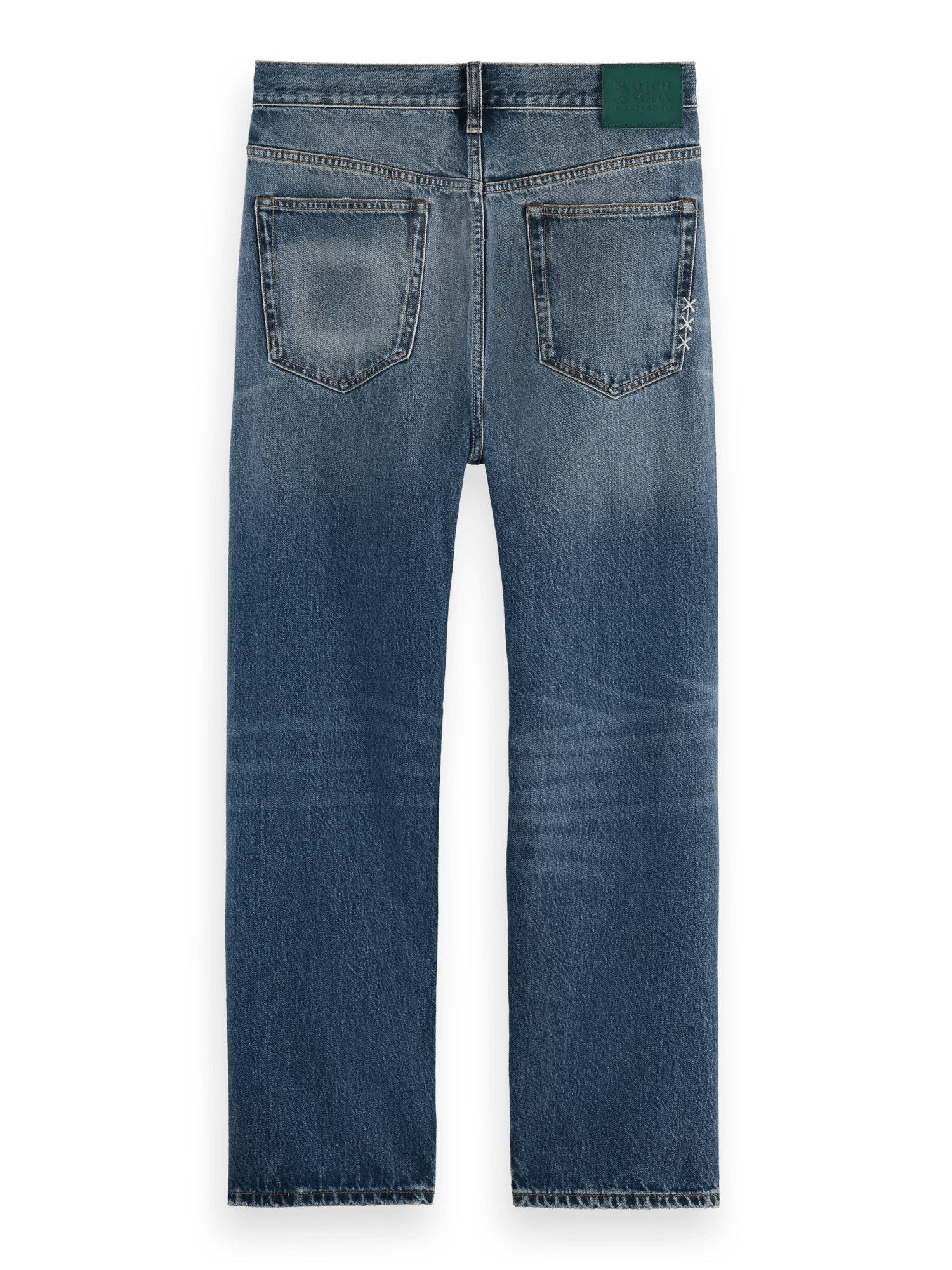 Scotch & Soda De Vert jeans met rechte pijpen BCK