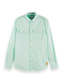 Scotch & Soda Regular-Fit refined cotton shirt NHD-CRP