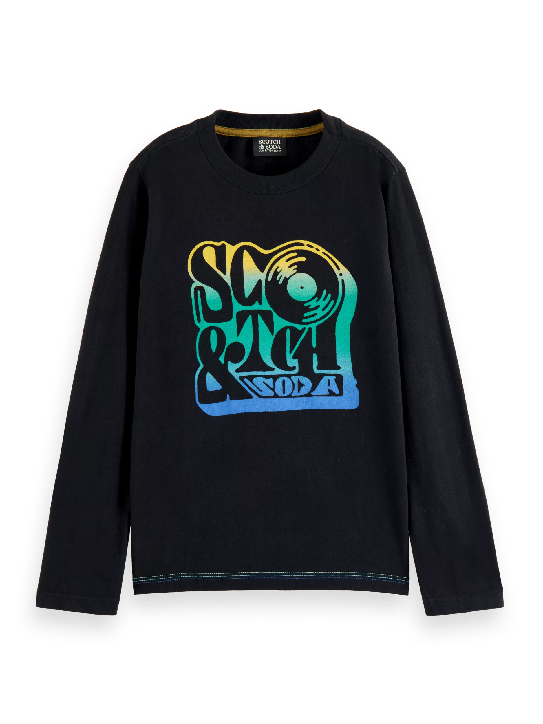 Scotch & Soda T-shirt met lange mouwen en artwork FNT