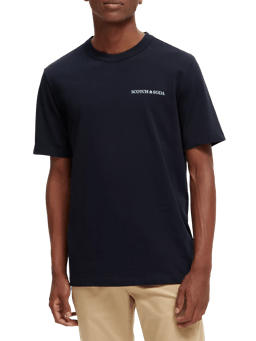 Scotch & Soda T-shirt color-block unisexe en coton bio NHD-CRP