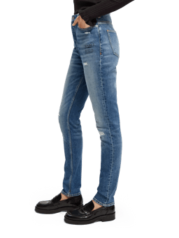 Scotch & Soda The Line high-rise skinny fit organic cotton jeans NHD-SDE