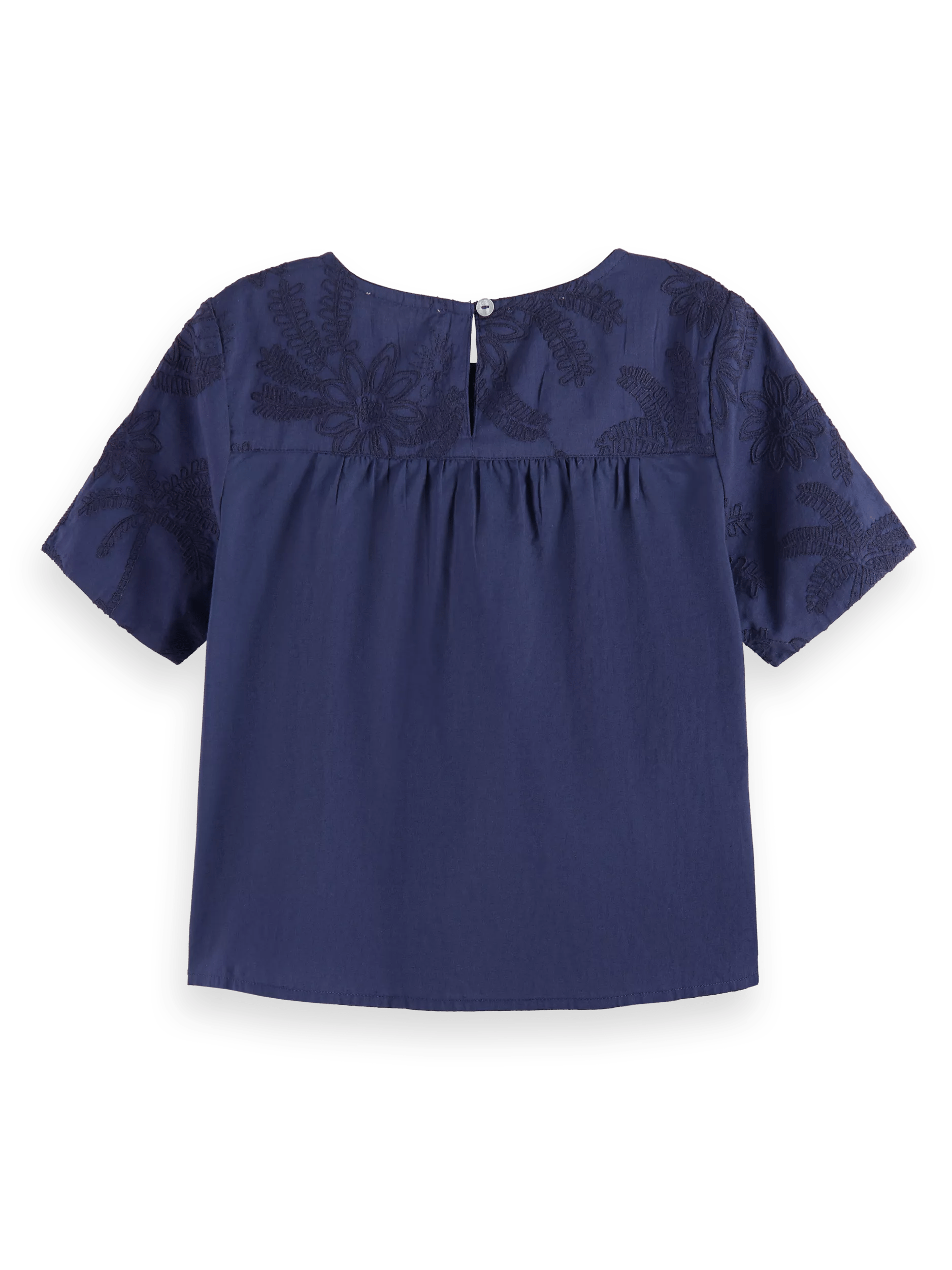 Scotch & Soda Embroidered blouse BCK