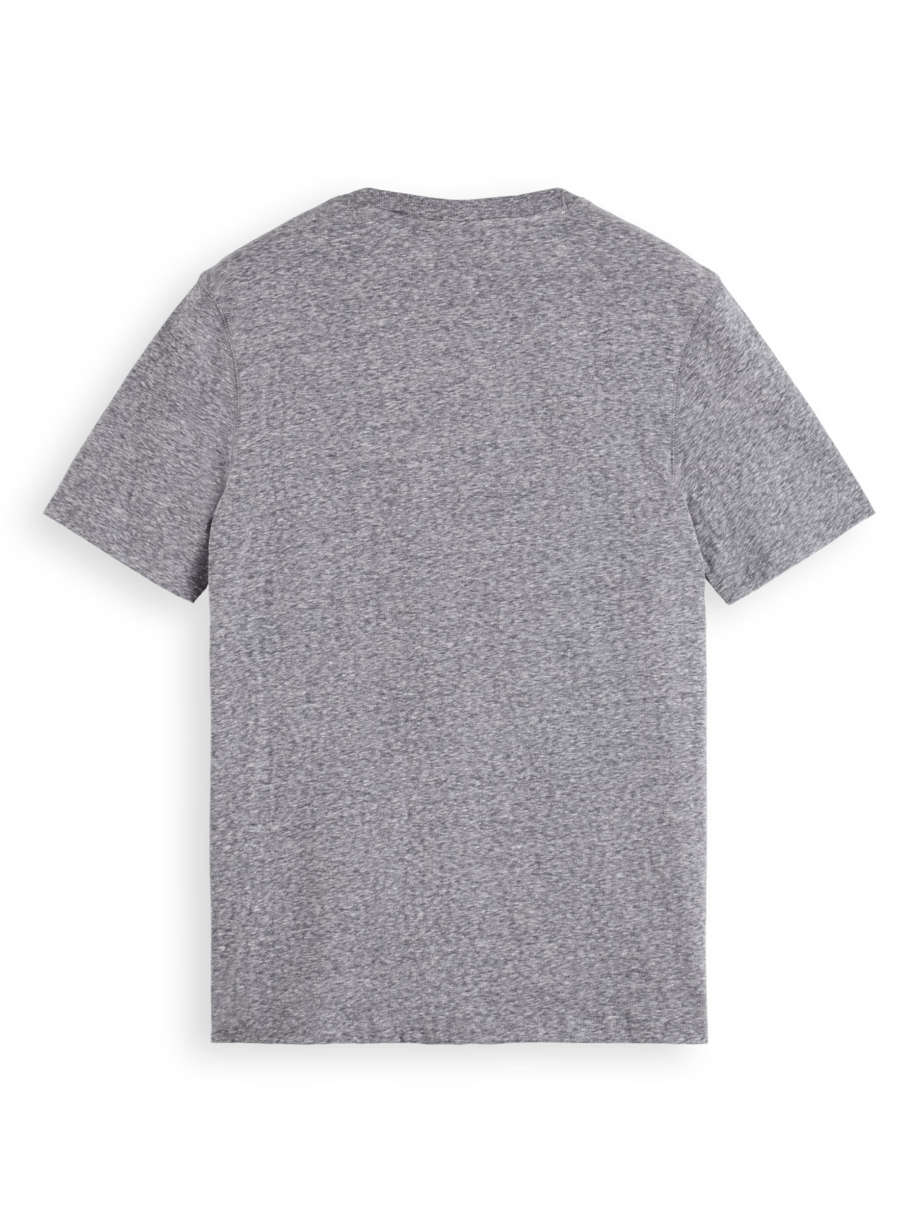 Scotch & Soda Melange-T-Shirt mit normaler Passform BCK