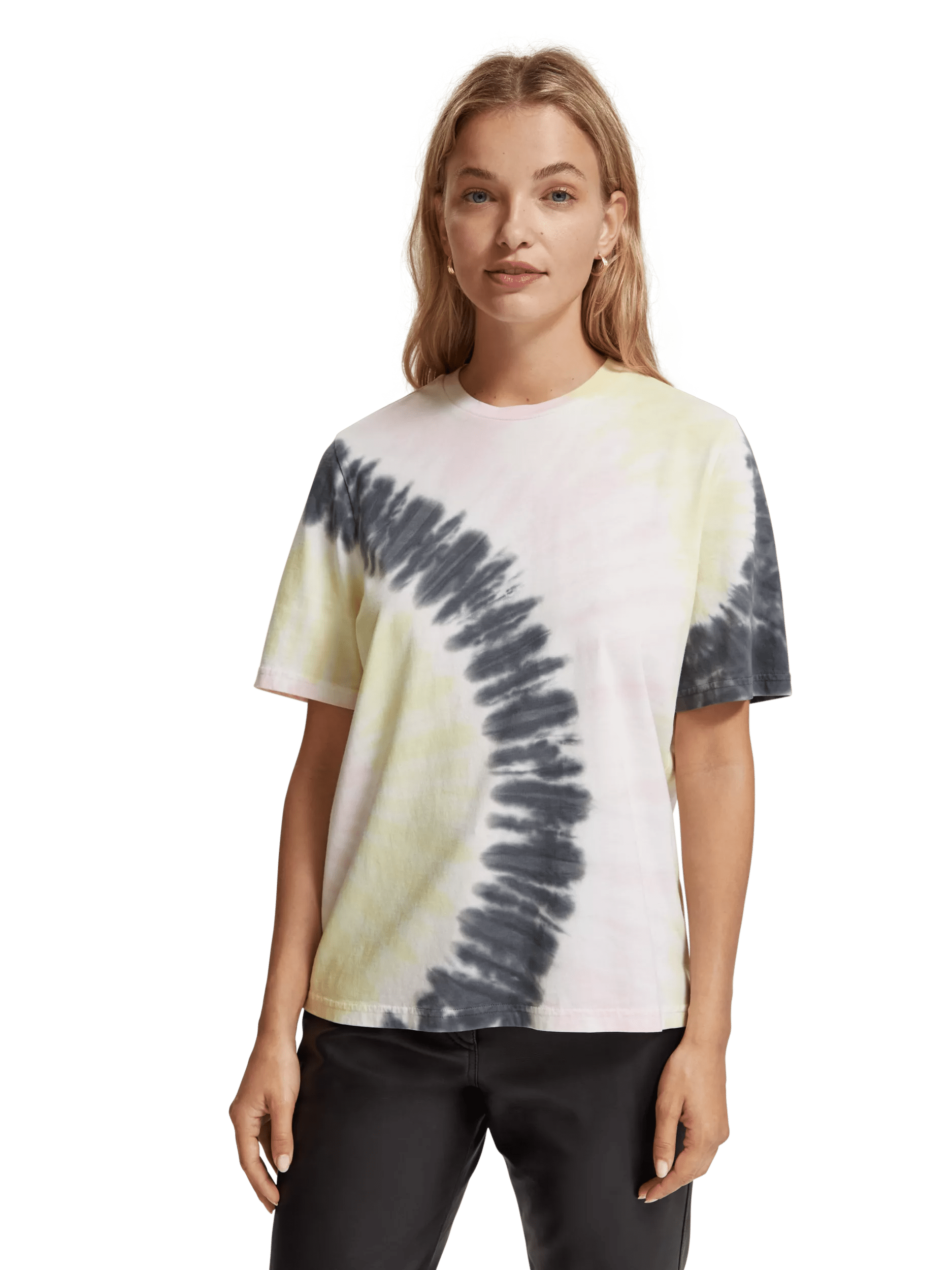 Scotch & Soda Relaxed fit tie-dye T-shirt MDL-CRP