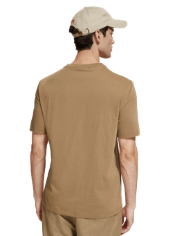 Scotch & Soda Grafik-T-Shirt mit normaler Passform MDL-BCK
