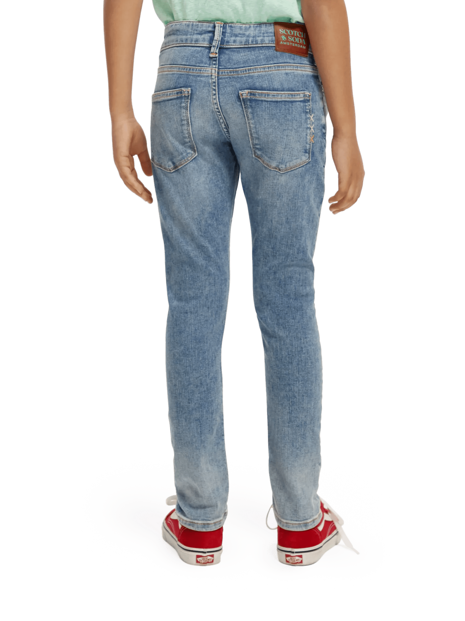 Scotch & Soda Tigger skinny jeans — Treasure Hunt NHD-BCK
