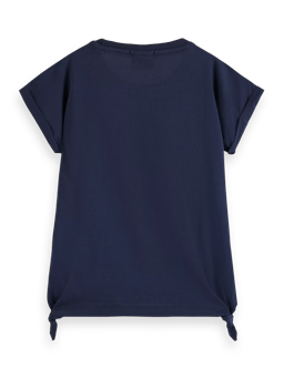 Scotch & Soda Short-sleeved nautical T-shirt BCK