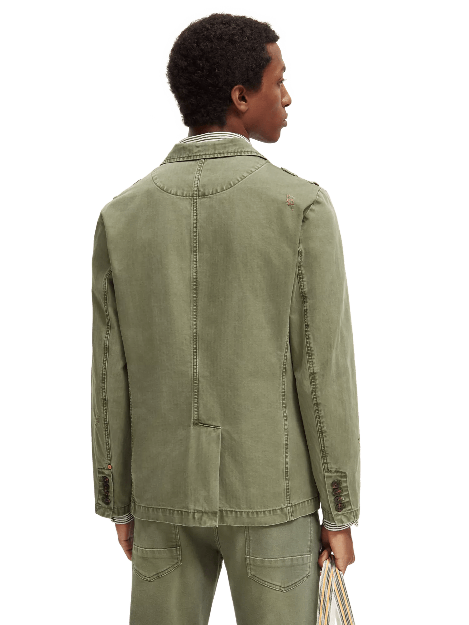 Garment-Dyed Utility Jacket
