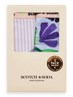 Scotch & Soda All-over printed duo briefs pack DTL1