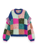 Scotch & Soda Multicolour hand-knit sweater MDL-CRP