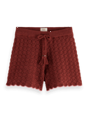 Scotch & Soda Pointelle knitted shorts MDL-FNT