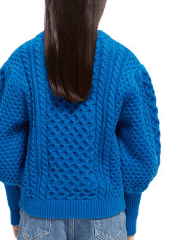 Scotch & Soda Chunky cable-knit sweater NHD-BCK