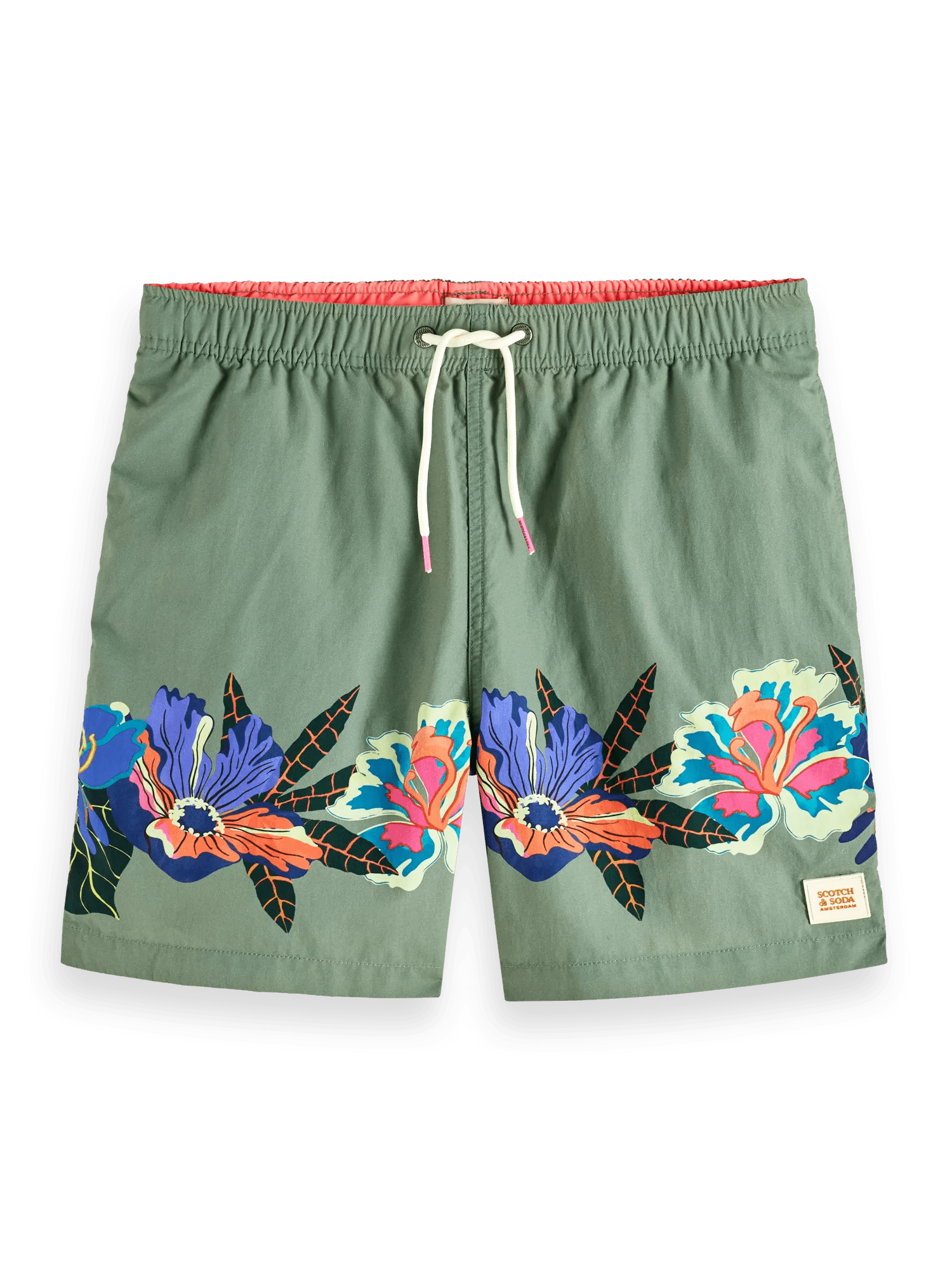 Scotch & Soda Mid length - Placement Printed swimshort FNT