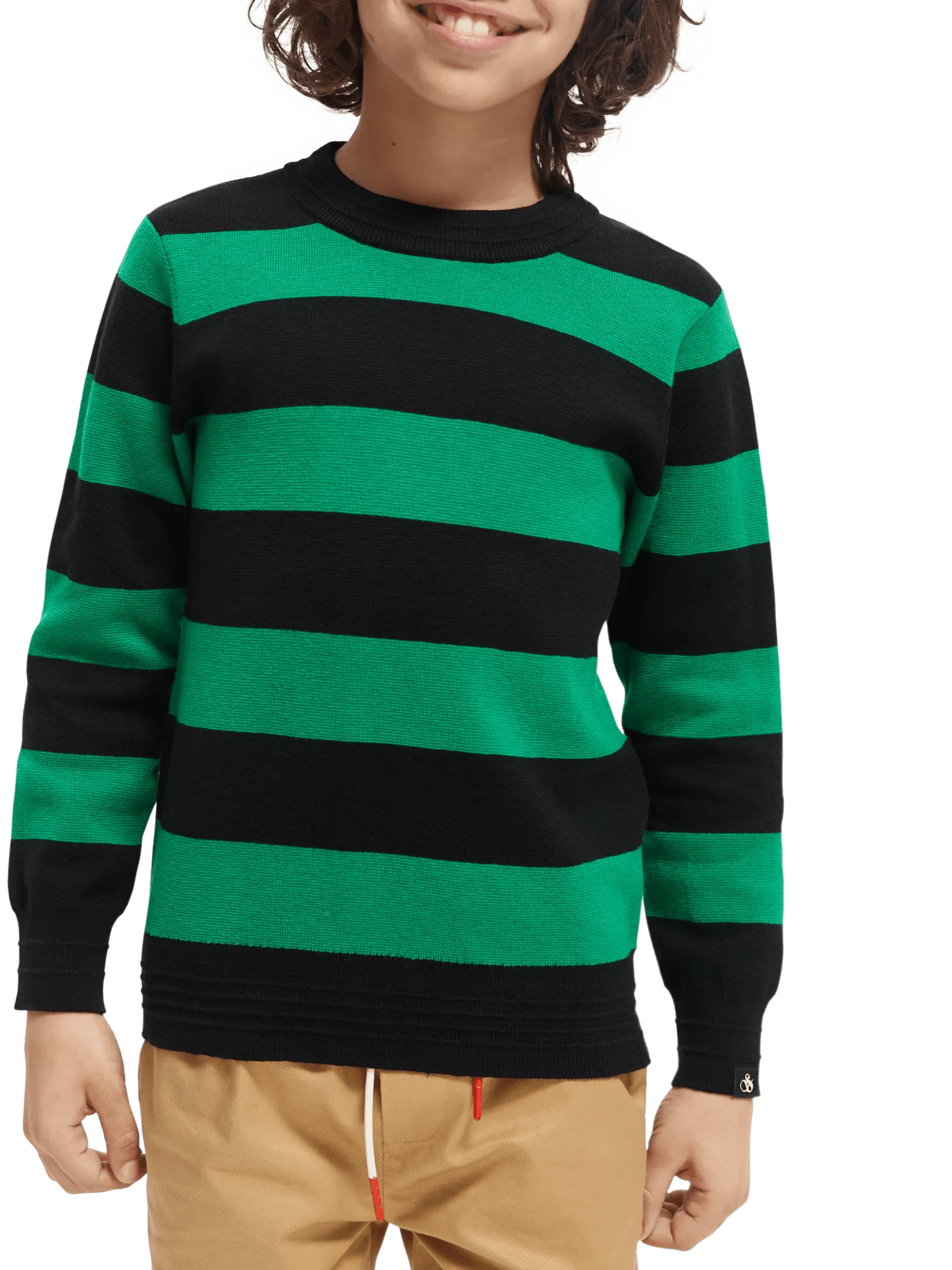 Scotch & Soda Knitted crewneck sweater NHD-CRP