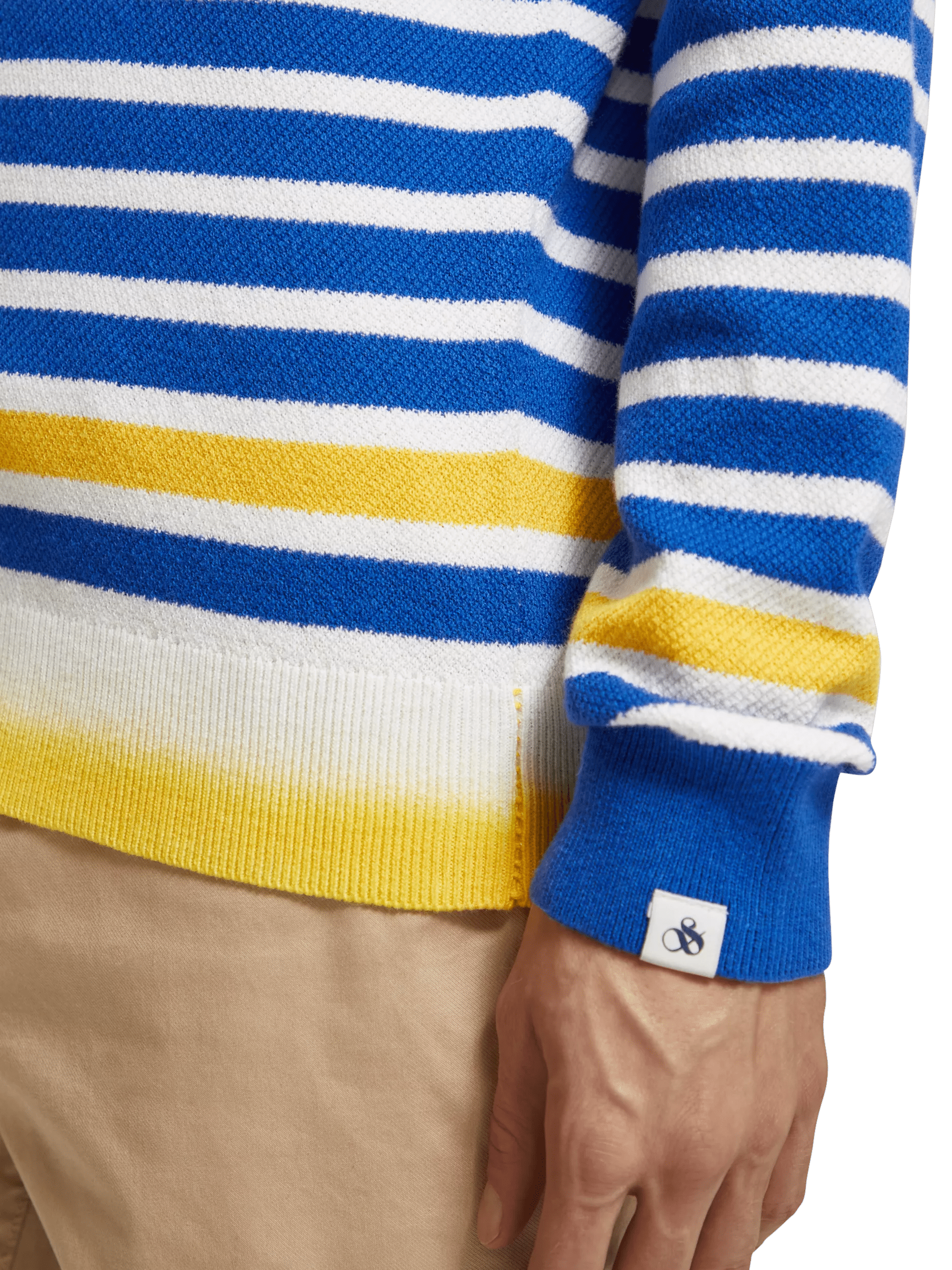 Scotch & Soda Breton striped pullover sweater MDL-DTL2