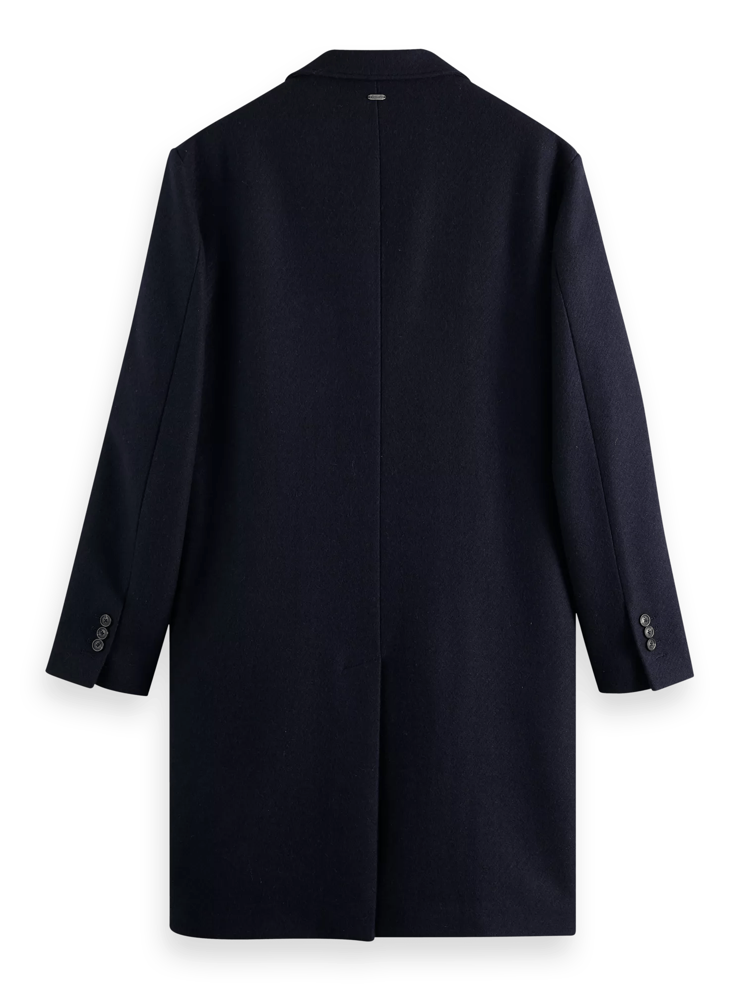 Scotch & Soda Long-length lightweight overcoat BCK
