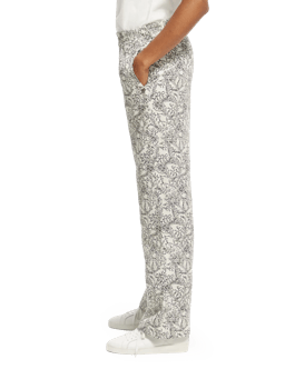 Scotch & Soda Gia elastische Mid-Rise Hose mit weitem Bein NHD-SDE