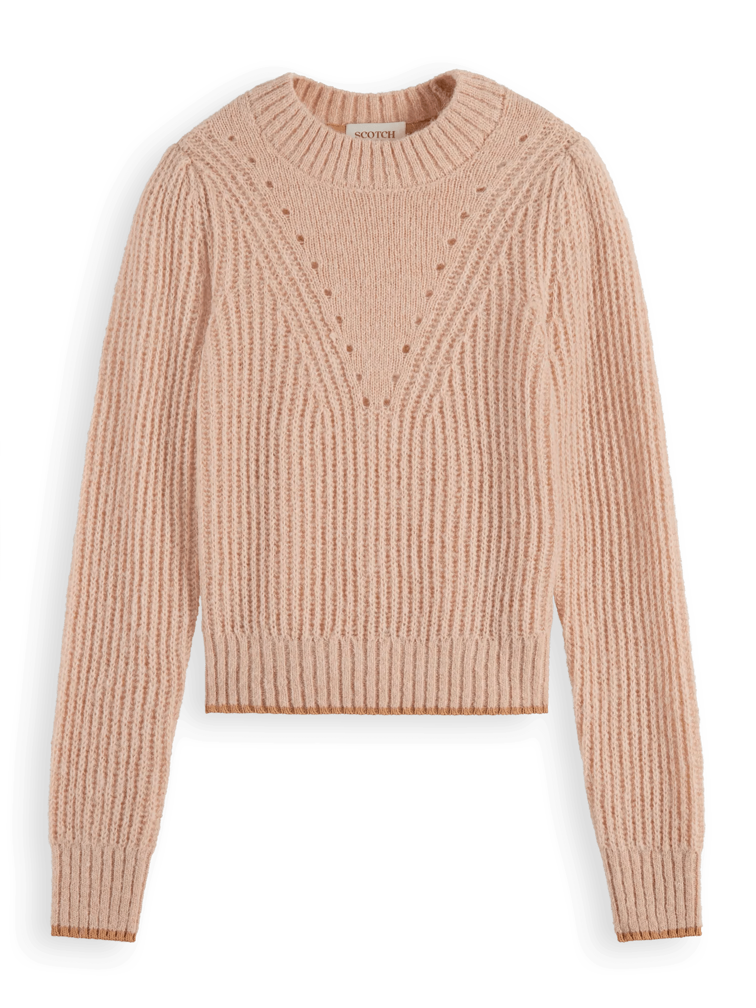 Scotch & Soda Fuzzy knitted sweater FNT