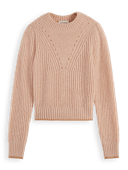 Scotch & Soda Fuzzy knitted sweater NHD-CRP